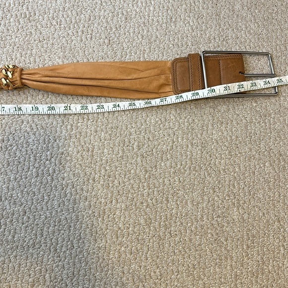 3.1 Phillip Lim tan Brown leather waist belt Medium - Picture 8 of 9